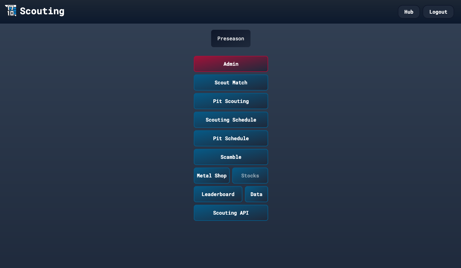 Team 1710 Scouting App